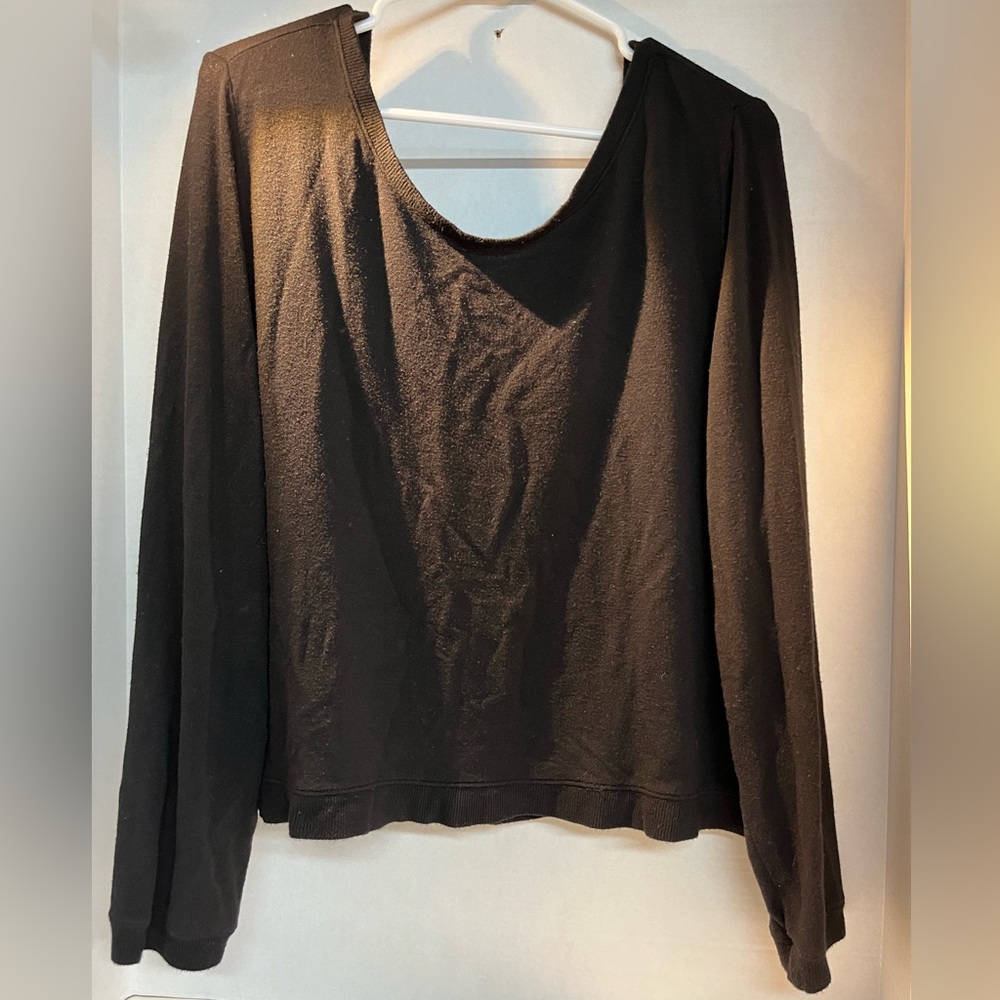 Good American Off The Shoulder Sweater